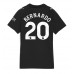 Manchester City Bernardo Silva #20 Bortedrakt Dame 2025-26 Korte ermer
